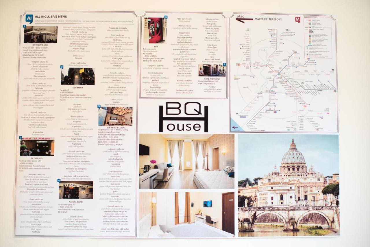 Frühstückspension Bq House Milizie Luxury Rooms